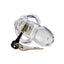 Master Series Clear Captor Chastity Cage with Keys