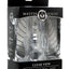 Master Series Clear View Hollow Anal Plug - Clear - Large