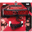 Master Series - Crimson Tied Chained Collar with Leash