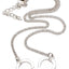 Master Series Cuff Her Handcuff Necklace - Metal/Silver