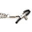 Master Series Daggers Double Chain Nipple Clamps - Silver