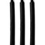 Master Series Dark Drippers Fetish Drip Candles - Black - Set Of 3