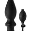 Master Series Expand XL Inflatable Anal Plug - Black - XLarge