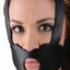 Master Series Face Fuk II Dildo Face Harness - Black