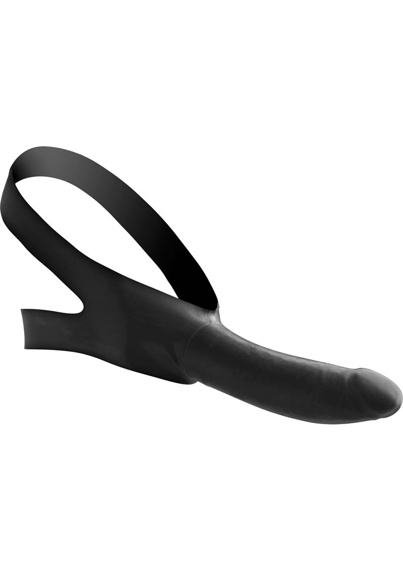 Master Series Face Fuk Strap-On Mouth Gag - Black