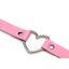 Master Series Heart Choker Necklace - Pink