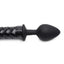 Master Series Hellbound Braided Devil Tail Anal Plug - Black