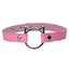 Master Series Kinky Kitty Adjustable Ring Choker Slim - Pink