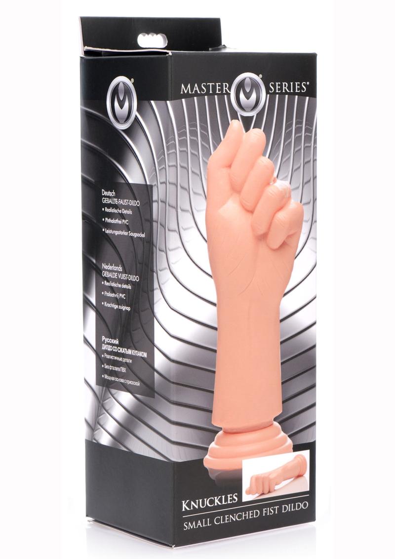 Master Series Knuckles Small Clenched Fist Dildo - Flesh/Vanilla