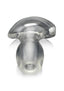 Master Series Light-Tunnel Light-Up Large Anal Dilator - Clear