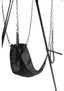 Master Series Nylon Sex Sling - Black