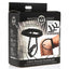 Master Series P-Spot Plugger Trainer Silicone Anal - Black - 3 Piece/Set