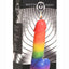 Master Series Pride Pecker Rainbow Drip Candle