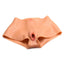 Master Series Pussy Panties Silicone Wearable Vagina/Ass Panties - Vanilla - Small