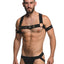Ms Rave Chest Harness Lxl Blk/Gld