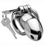 Master Series Rikers 24-7 Stainless Steel Locking Chastity Cage