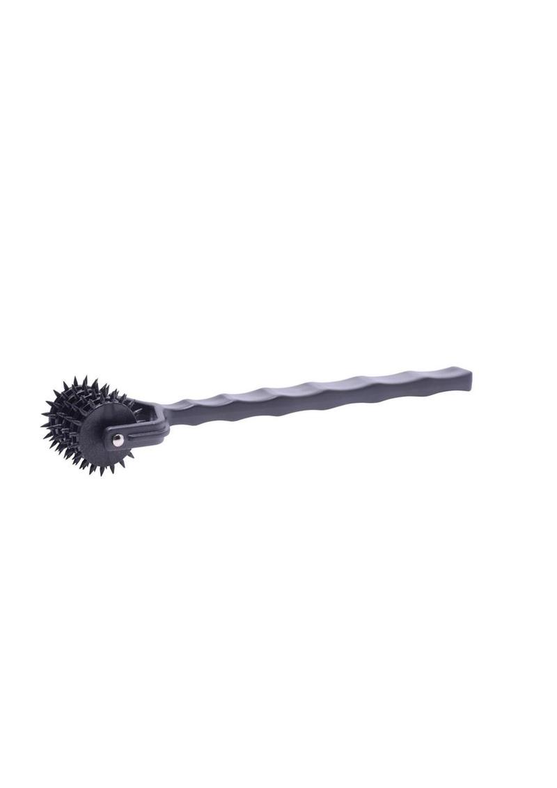 Master Series Spiked 5 Row Pinwheel - Black/Metal