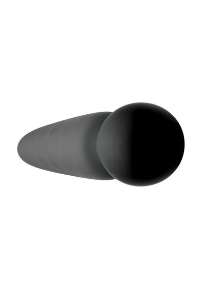 Master Series Thunderstick Premium Rechargeable Silicone Wand - Black