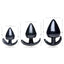 Master Series Triple Spades 3 Piece Anal Plug