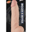 Maxx Men Straight Dildo - Flesh/Vanilla - 9.5in