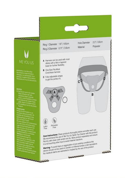 ME YOU US Adjustable Harness - Black