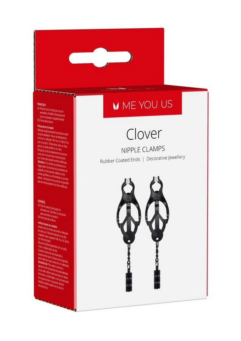 ME YOU US Clover Nipple Clamp - Black