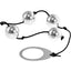 ME YOU US Heavy Metal Anal Beads - Metal/Silver