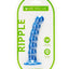 ME YOU US Ripple G-Spot Peg - Blue - 5.5in