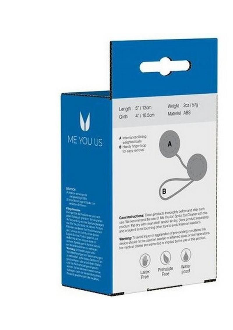 ME YOU US Silver Touch Kegel Love Balls - Silver
