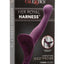 Me2 Vibrating Silicone Strap-On Probe - Purple