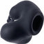 Meatlocker Silicone Chastity - Black Ice