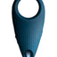 Men-X Empower Silicone Rechargeable Couples Stimulator Ring - Blue