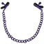 Merci Chained Up Nipple Clamps - Purple