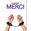 Merci Fluff Cuffs - Black