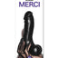 Merci The Perfect Cock with Removal Vac-U-Lock Suction Cup - Chocolate - 10.5in