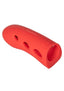 Mini Marvels Marvelous Arouser Rechargeable Silicone Finger Vibrator - Red