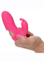 Mini Marvels Marvelous Pleasure Silicone Rechargeable Finger Massager - Pink