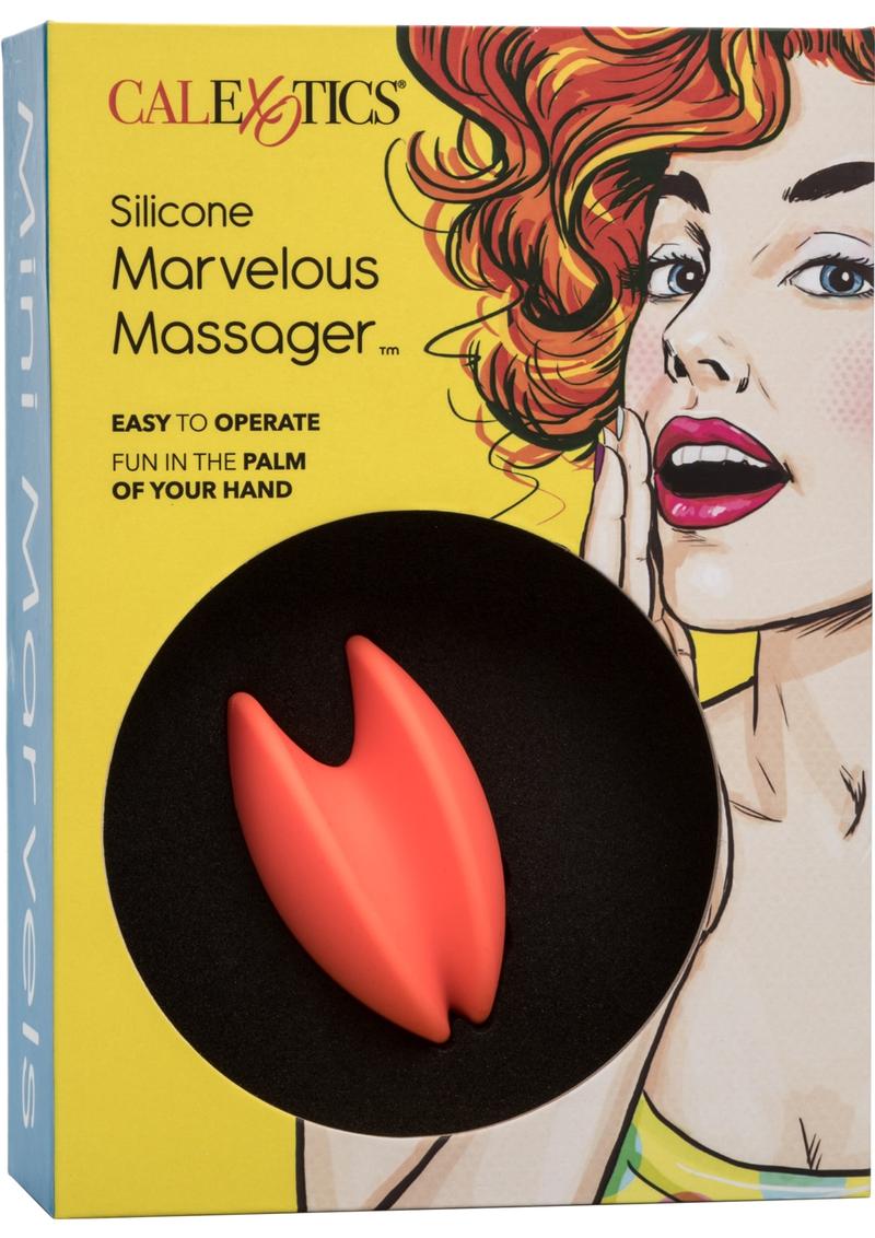 Mini Marvels Marvelous Silicone Rechargeable Massager