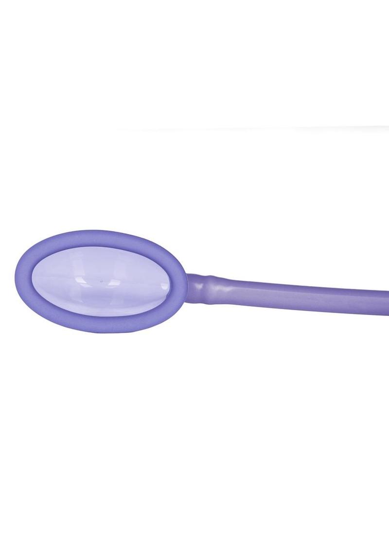 Mini Silicone Clitoral Pump - Purple