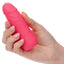 Mini Vibrating Studs Rechargeable Silicone Vibrator - Pink