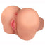 Misstress Brooke Vibrating Doggie Style Stroker - Pussy and Ass - Vanilla