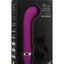 Mmmm Mmm Silicone G-Spot Vibrator - Purple