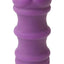 Mood Pleaser Thick Ribbed Ultraskyn Masturbator - Purple