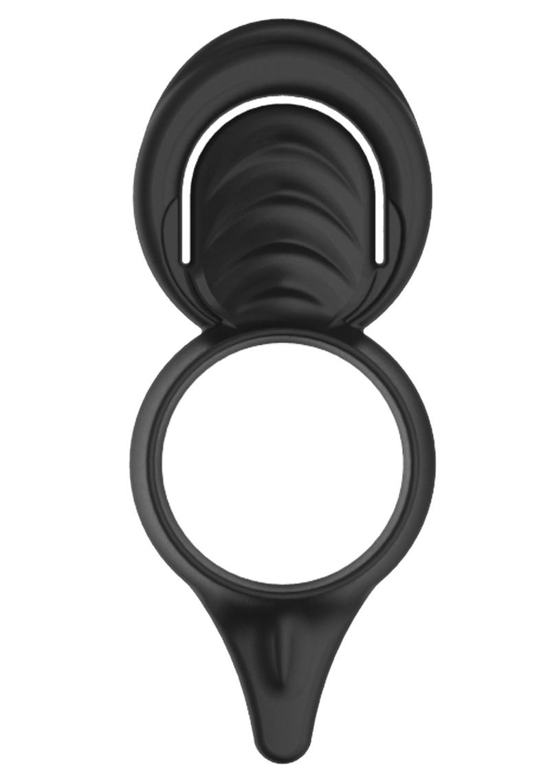 My Cockring Double Loop Silicone Cock Ring and Scrotum Cinch