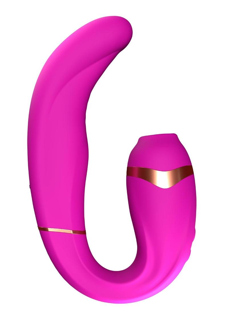 My G Rechargeable Silicone Double Stimulation Vibrator