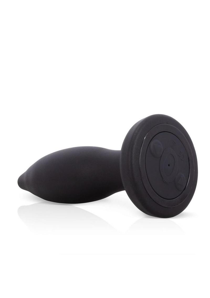 My Secret Rechargeable Vibrating Plug with Wireless Remote Control Waterproof - Black