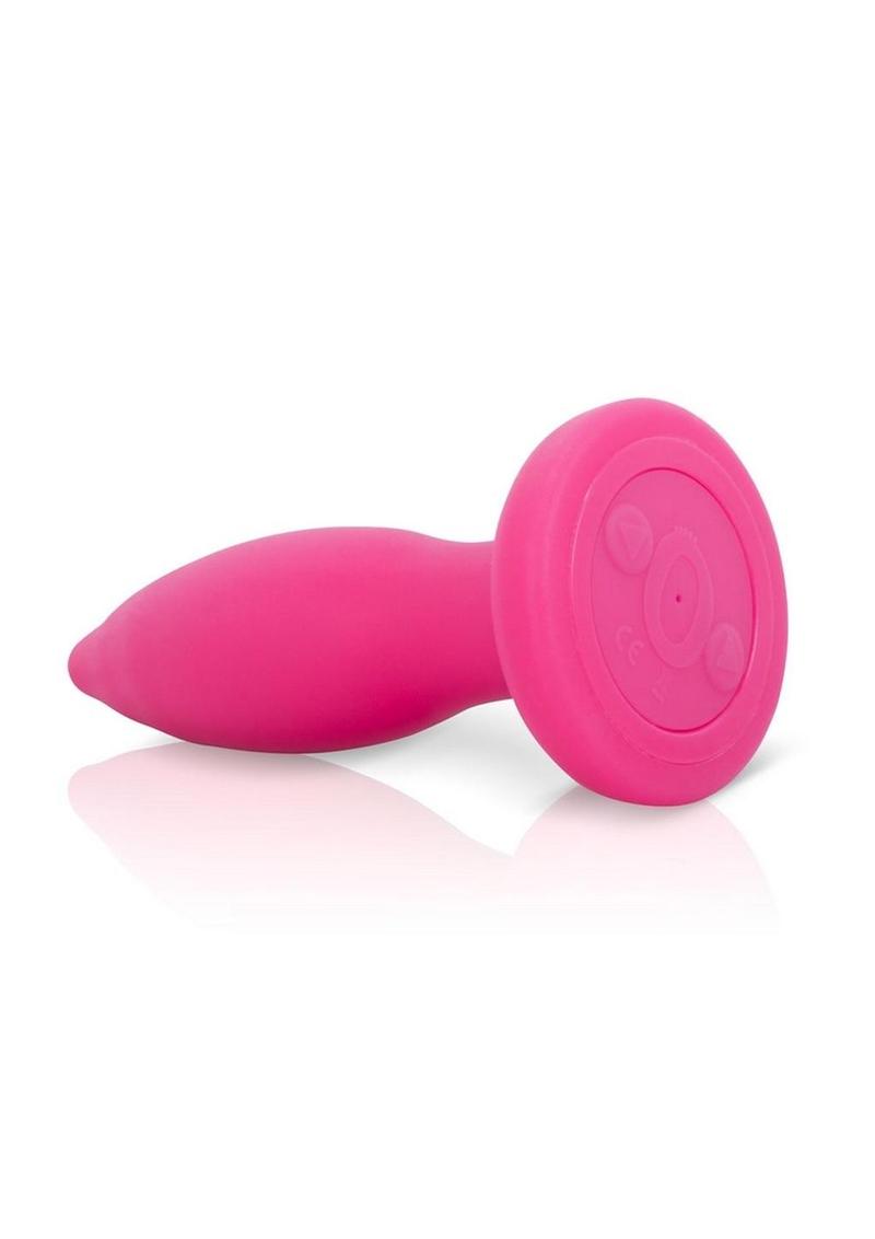 My Secret Rechargeable Vibrating Plug with Wireless Remote Control Waterproof - Pink