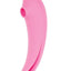 Mystique Suction Vibrating Rechargeable Silicone Massager - Pink