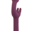 Mystique Vibrating Massagers Rechargeable Silicone G-Spot Vibrator - Eggplant/Purple
