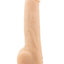 Naked Addiction Silicone Rechargeable Thrusting Dildo - Flesh/Vanilla - 9in